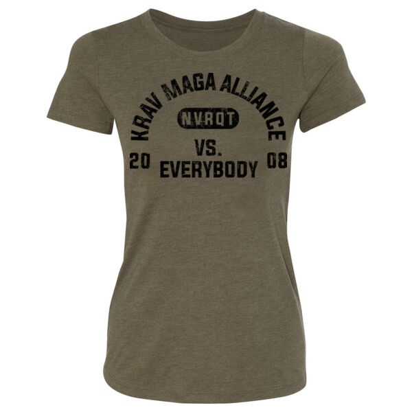 VS. EVERYBODY - WOMEN'S FITTED T-SHIRT - $8ZKNG5$ Thumbnail