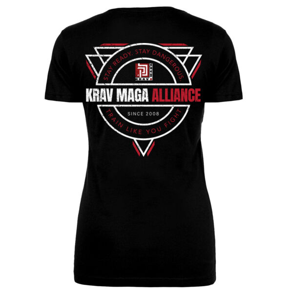 STAY READY. STAY DANGEROUS. - WOMEN'S FITTED T-SHIRT - $6CE1UA$ Thumbnail