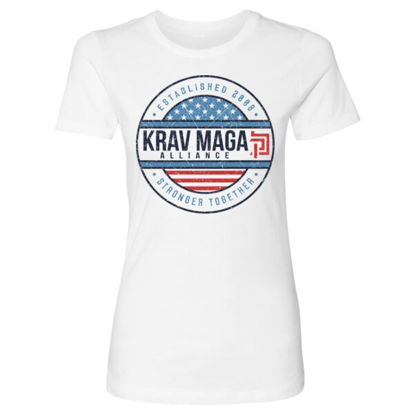 PATRIOT CIRCLE - WOMEN'S FITTED T-SHIRT Thumbnail