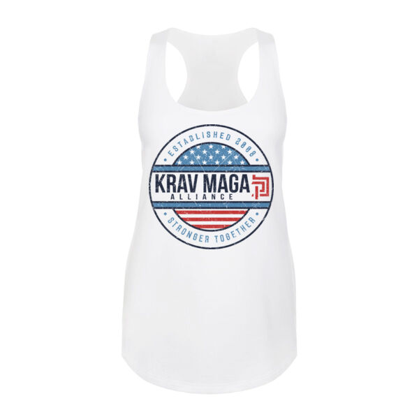 PATRIOT CIRCLE - WOMEN'S FITTED TANK TOP Thumbnail
